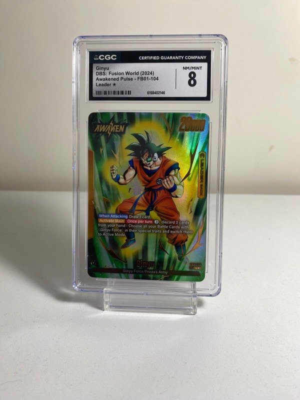 Producto - Ginyu - CGC 8 - FB01-104 L Alternate Art