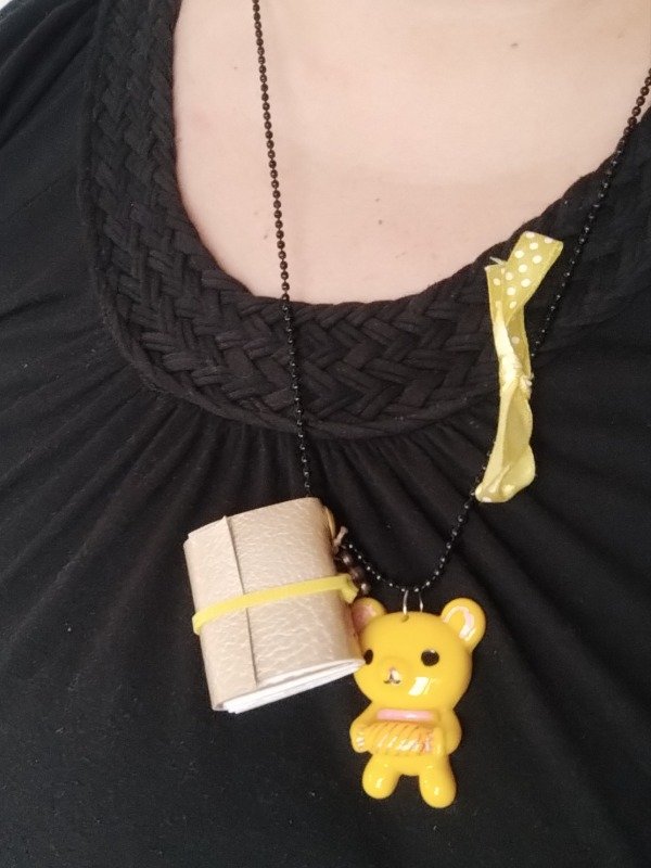 Producto - Collar con mini bitácora journal o acuarela - 0