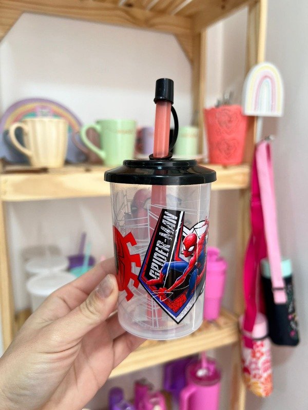 Producto - Vaso mini corrugado SPIDERMAN