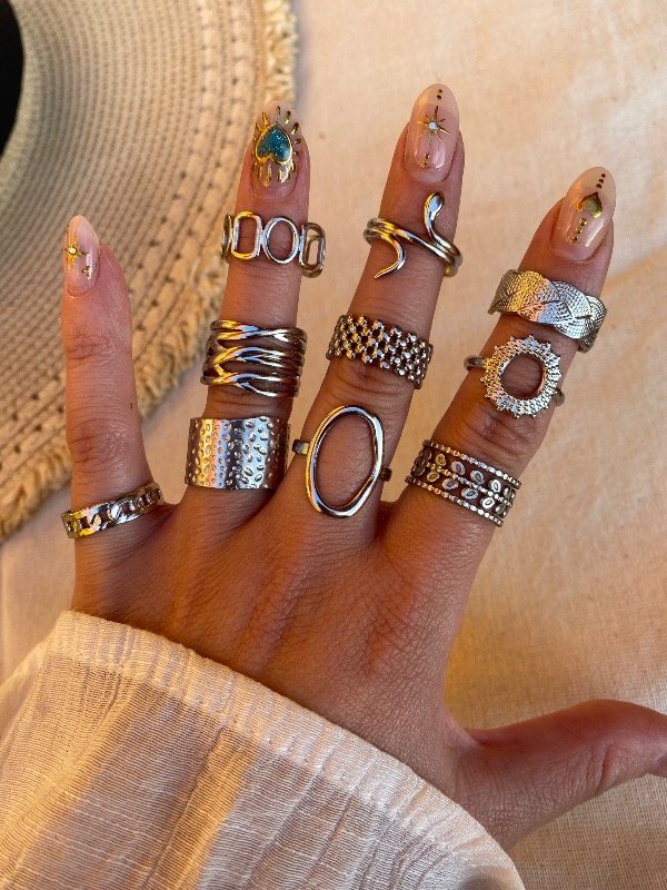 Producto - Anillos Formas regulables  A.Q