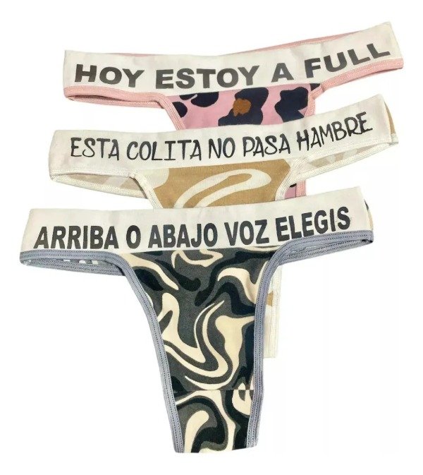 Producto - Colaless frases algodón y modal - 1