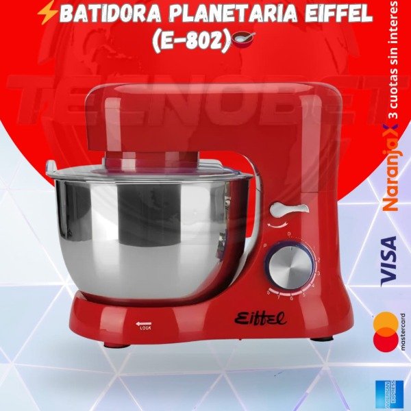 Producto - BATIDORA PLANETARIA EIFFEL (E-802)