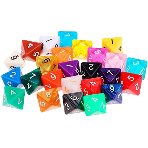 Producto - Dados de 8 Caras