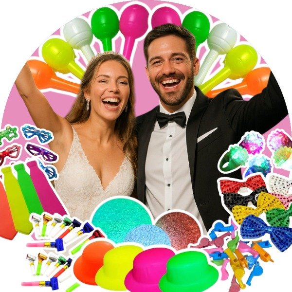 Producto - Combo Casamiento Cotillón Luminoso 245 Art. 100-120 Personas