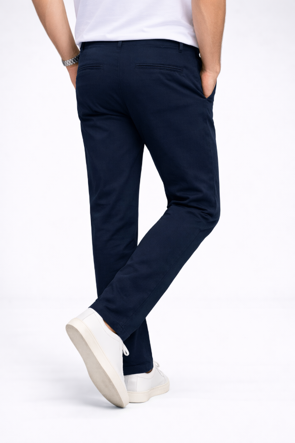 Producto - Pantalón chino marino