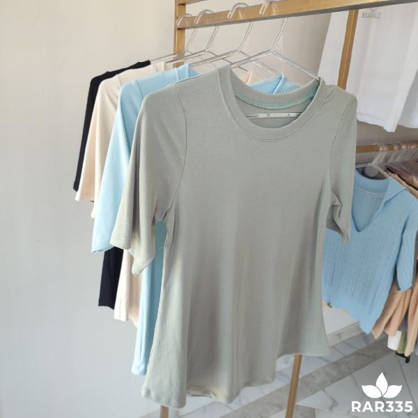 Producto - REMERA BÁSICA ALGODÓN C/LYCRA