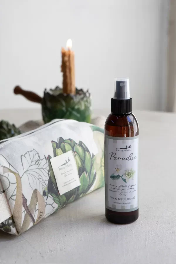 Producto - KIT NECESSAIRE PARADISO + TEXTIL 200 ML