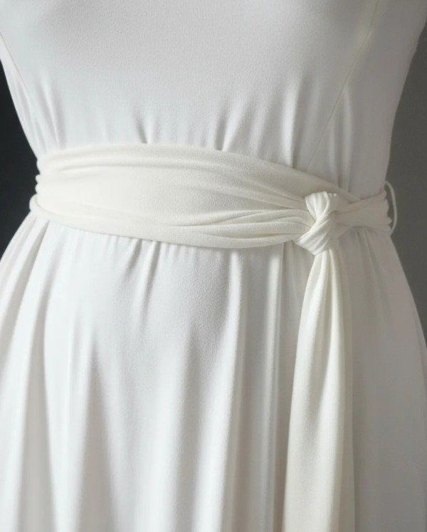 Producto - Vestido novia blanco talles grandes elastizada - 4