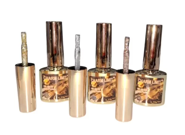 Producto - ESMALTE PLATINO BRILLOS CHARM LIMIT X6U