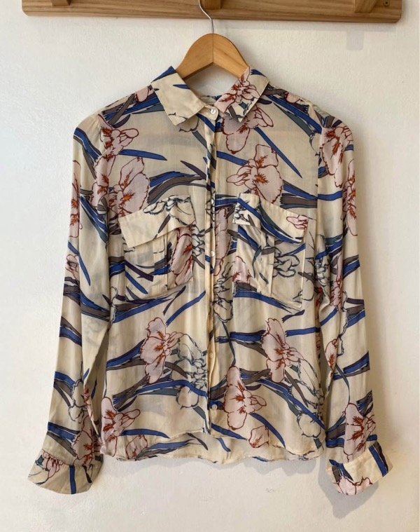 Producto - Camisa estampada Rapsodia talle S