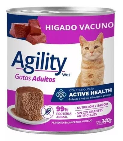 Producto - AGILITY CATS HIGADO X 340 GR