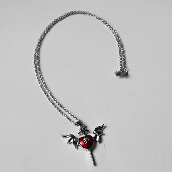 Producto - Colgante Corazon Alado Gotico