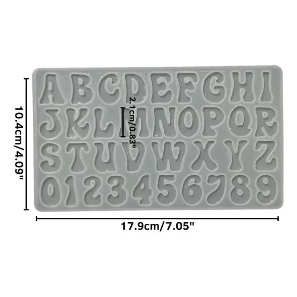 Producto - Molde De Silicona Abc Chicas - 1