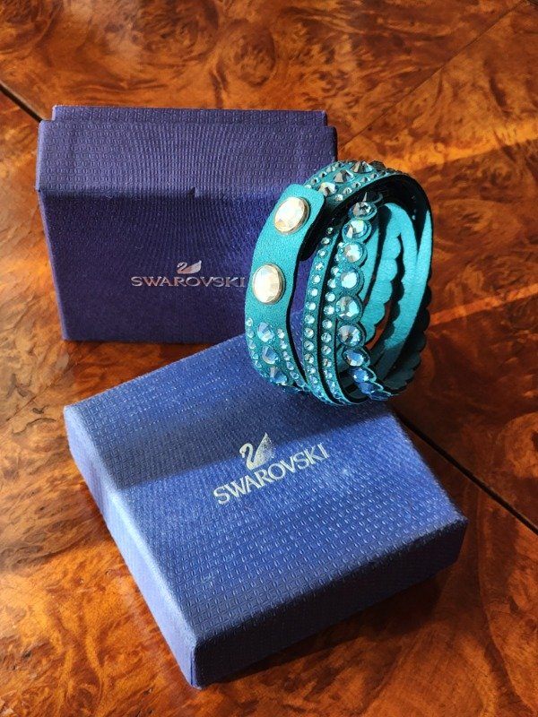 Producto - Pulsera SWAROVSKI Slake turquesa
