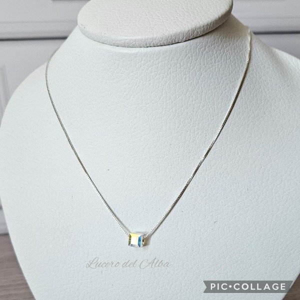 Producto - Collar venecia cubo 6mm