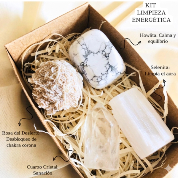 Producto - KIT CRISTALES LIMPIEZA ENERGÉTICA