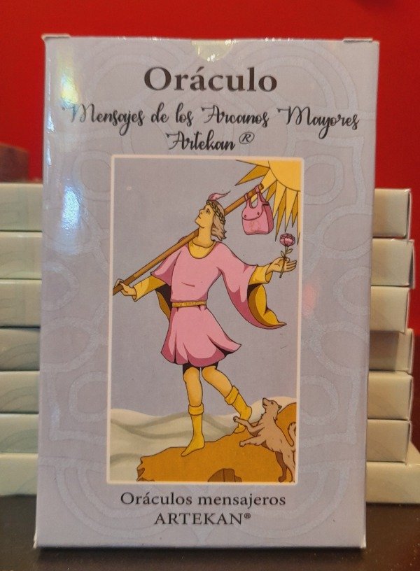 Producto - Cartas Oráculo Mensajes 22 Arcanos Mayores  Paño Artekan
