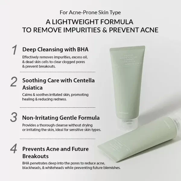 Producto - celimax Ji Woo Gae Cica BHA Acne Foam Cleansing 150ml - 2