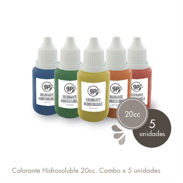 Producto - Combo colorantes hidrosolubles