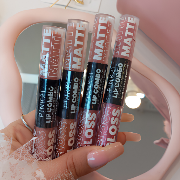 Producto - Lip combo gloss y matte pink 21