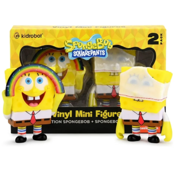 Producto - Neca Kidrobot Nickelodeon Bob Esponja Mini Figuras De Vinilo