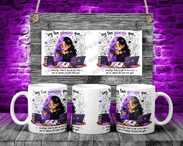 Producto - Soy tan Géminis // Investigo todo lo que se me cruza