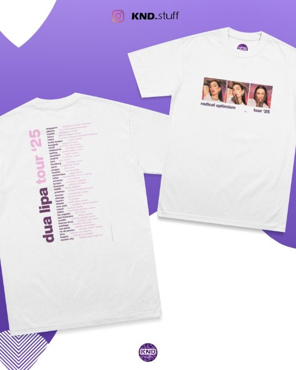 Producto - Remera radical optimism tour white - DTF