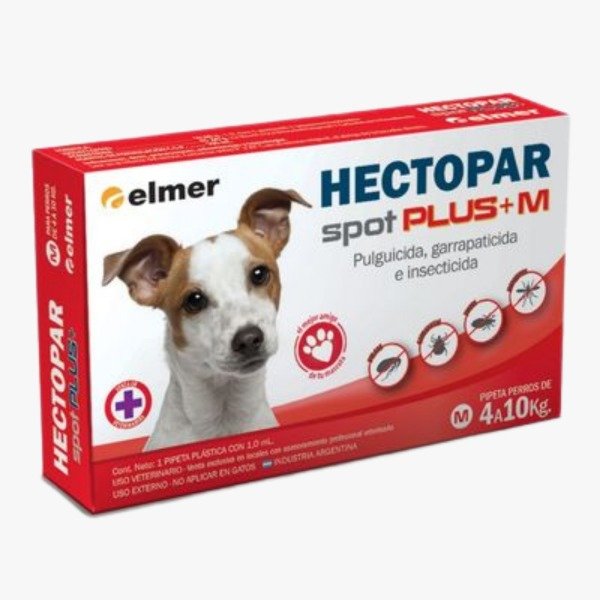 Producto - Elmer Pipeta Hectopar Spot Plus + Perro M de 4 a 10 kg
