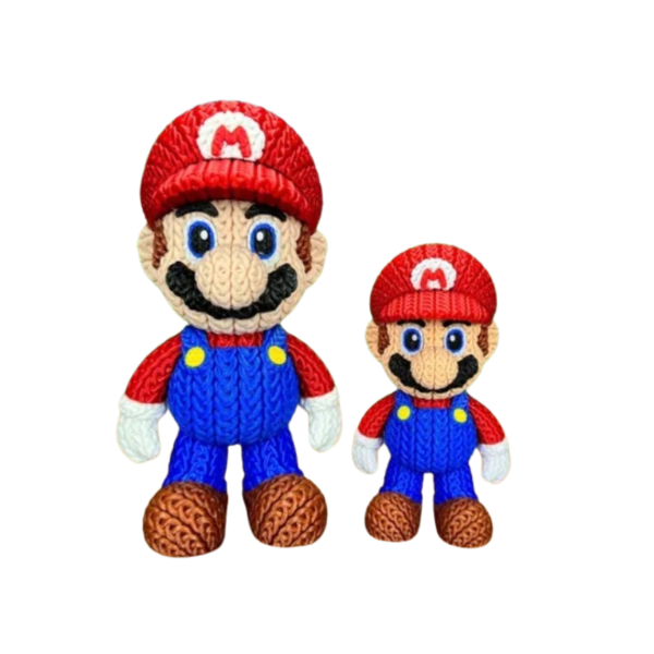 Producto - Mario Bros efecto tejido