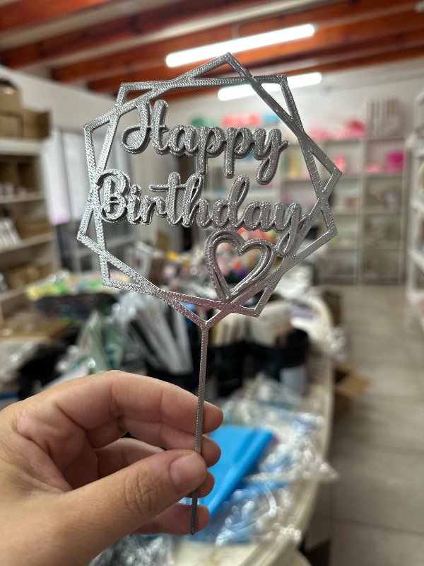 Producto - TP ACRÍLICO PLATA HB