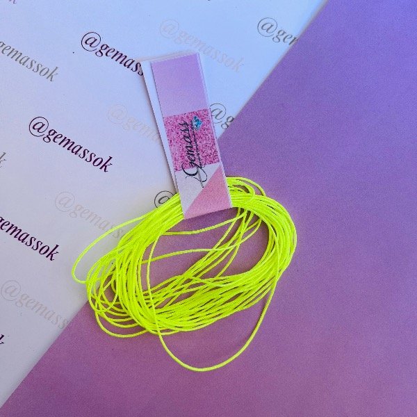 Producto - Hilo chino Amarillo flúor