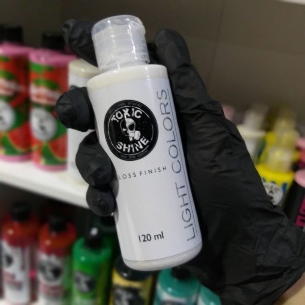Producto - TOXIC SHINE LIGHT COLORS 120  ML ABRILLANTADOR PINTURAS CLARAS