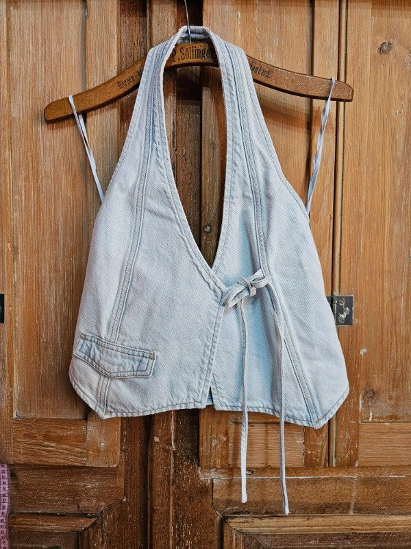 Producto - Top PullandBear Denim t.s
