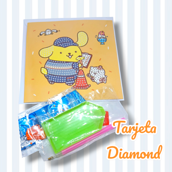 Producto - Tarjeta diamond painting Sanrio