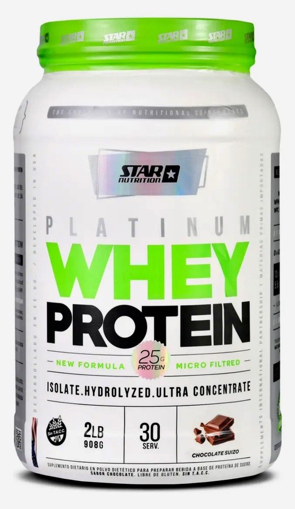 Producto - PLATINUN WHEY PROTEIN STAR NUTRITION