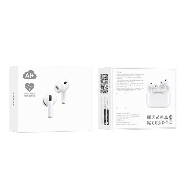 Producto - HOCO - Auricular EW98 ANC Intelligent AI translation+heart rate monitoring (App) - 0