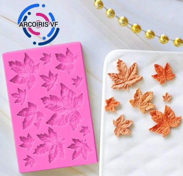 Producto - Molde hojas otoño