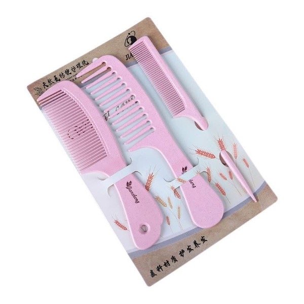 Producto - Set de 3 peines rosa