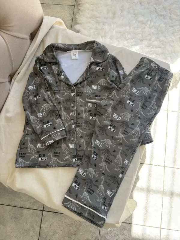 Producto - Pijama camisero niños DINOS - COD 1437