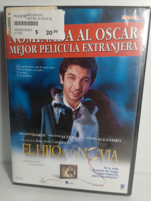 Producto - El hijo de la novia (2001) - DVD
