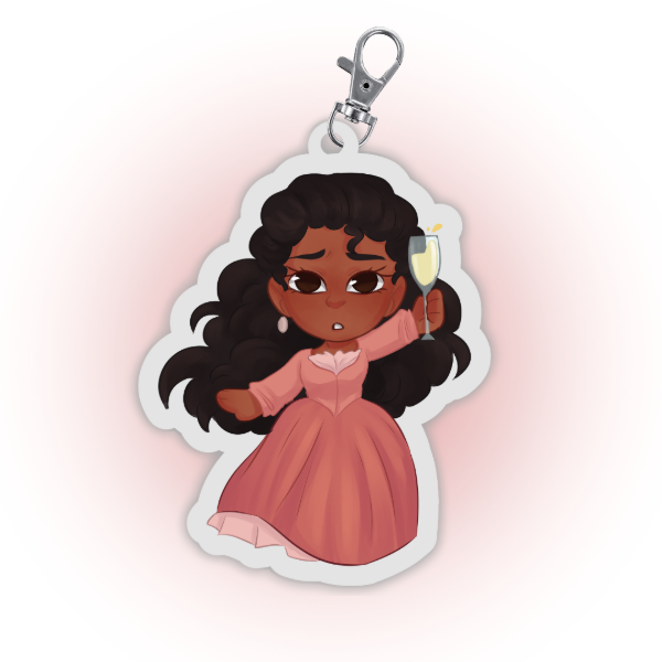 Producto - Llavero Angélica - Hamilton