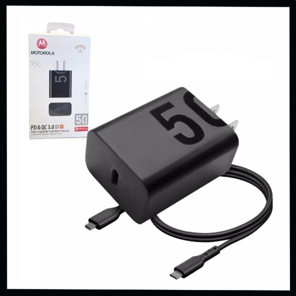 Producto - CARGADOR MOTOROLA 50W + CABLE C A C