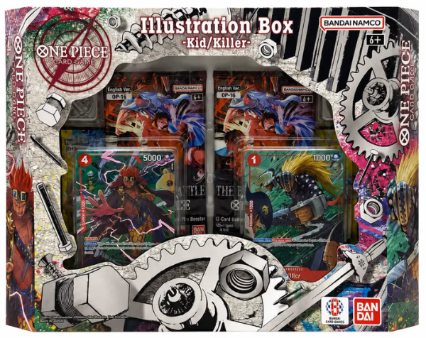 Producto - One Piece TCG Illustration Box Eustass Kid/Killer Sealed INGLES - 0
