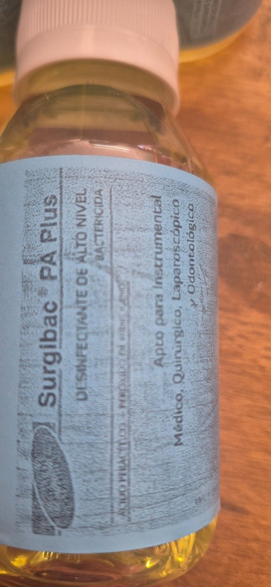 Producto - Desinfectante bactericida uso quirúrgico