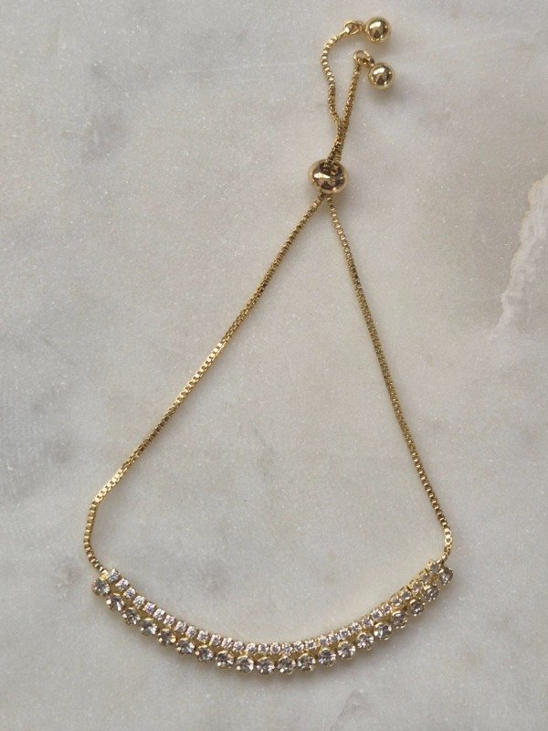 Producto - Pulsera regulable strases