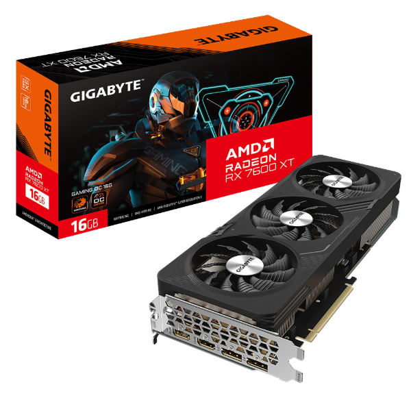 Producto - Placa de video Gigabyte AMD RX 7600XT OC 16Gb