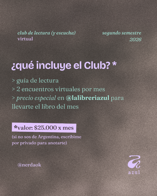 Producto - Club de lectura (y escucha) - INSCRIPCIÓN SEPTIEMBRE - 1
