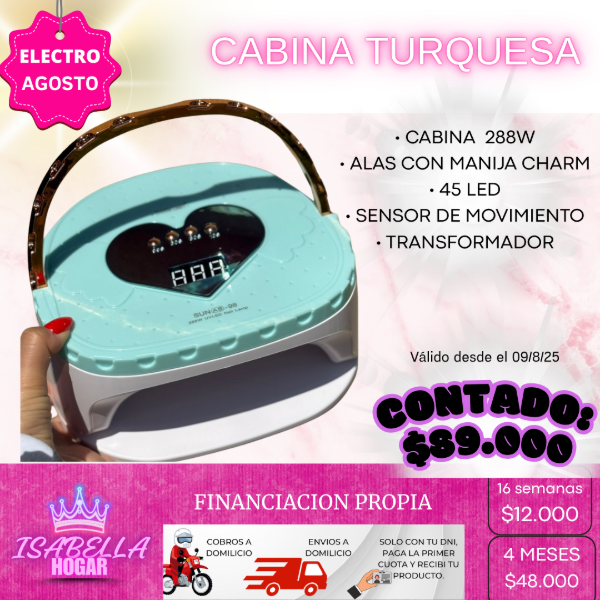 Producto - CABINA TURQUESA