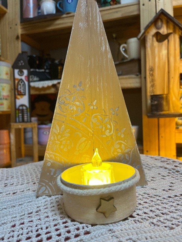 Producto - Porta vela pino Nude !