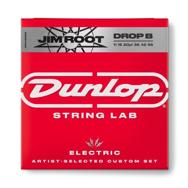 Producto - DUNLOP Encordado para guitarra eléctrica 11-56 DROP B JIM ROOT